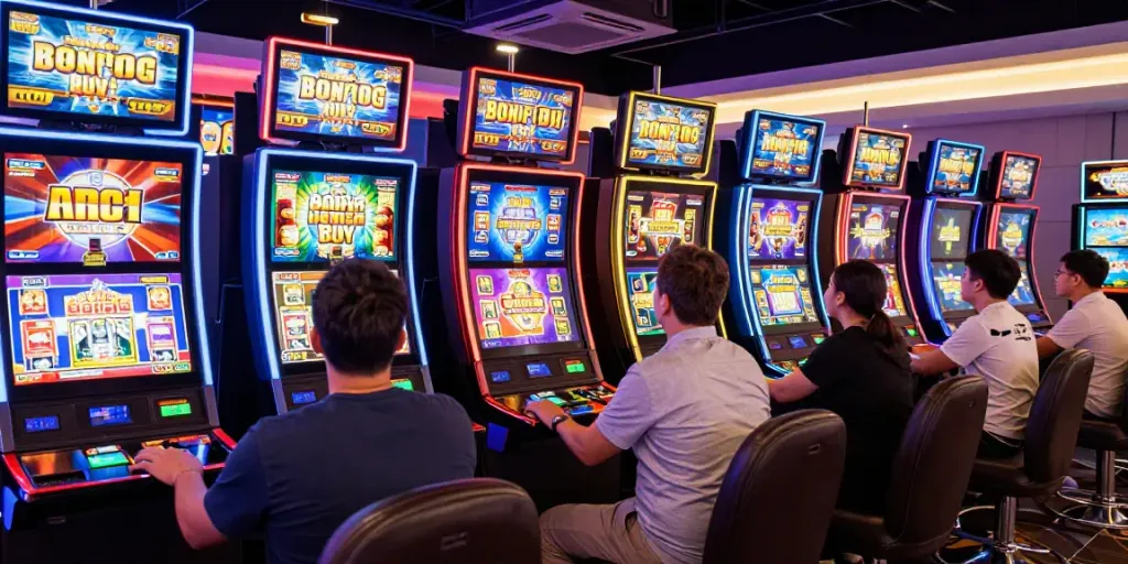 Bonus Buy slots at stargazyinn.co.uk showcasing lively gaming atmosphere.