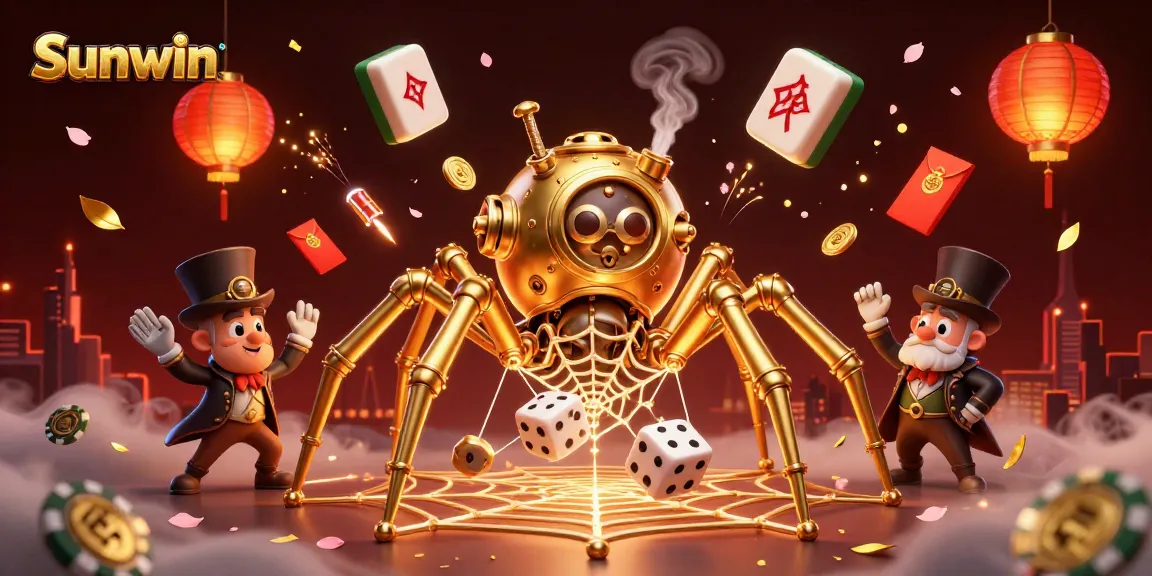 Sunwin captivates players with golden casino decorations and intricate gameplay.