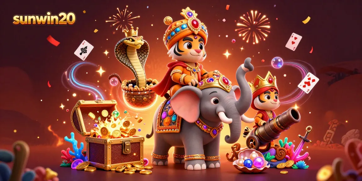 Engage in thrilling adventures with Sunwin20 in this vibrant carnival of games.